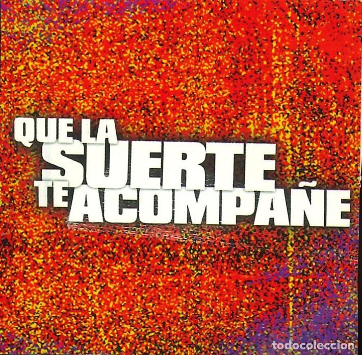 Pegatinas de colecci&oacute;n: PEGATINA - ADHESIVO - LOTERIA - ONCE - QUE LA SUERTE TE ACOMPA&Ntilde;E (6 x 6)