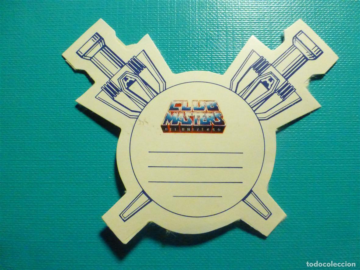 Pegatinas de colecci&oacute;n: Pegatina Adhesiva troquelada - Club Masters del Universo - 7,5 x 6 cm.