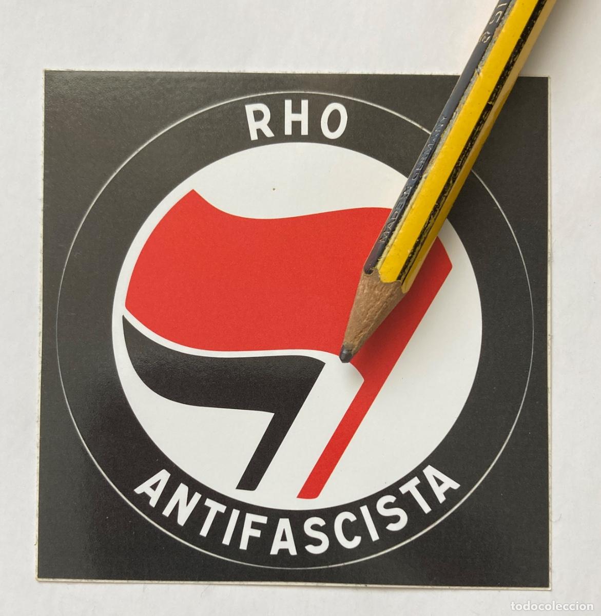 Pegatinas de colecci&oacute;n: RHO ANTIFASCISTA pegatina