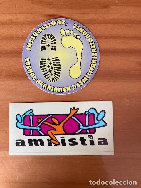 Adesivi di collezione: PEGATINAS INTSUMISIOAZ EUSKAL HERRIAREN... - AMNISTIA