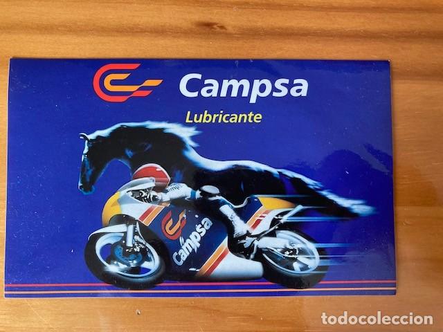 Autocollants de collection: PEGATINA CAMPSA LUBRICANTE