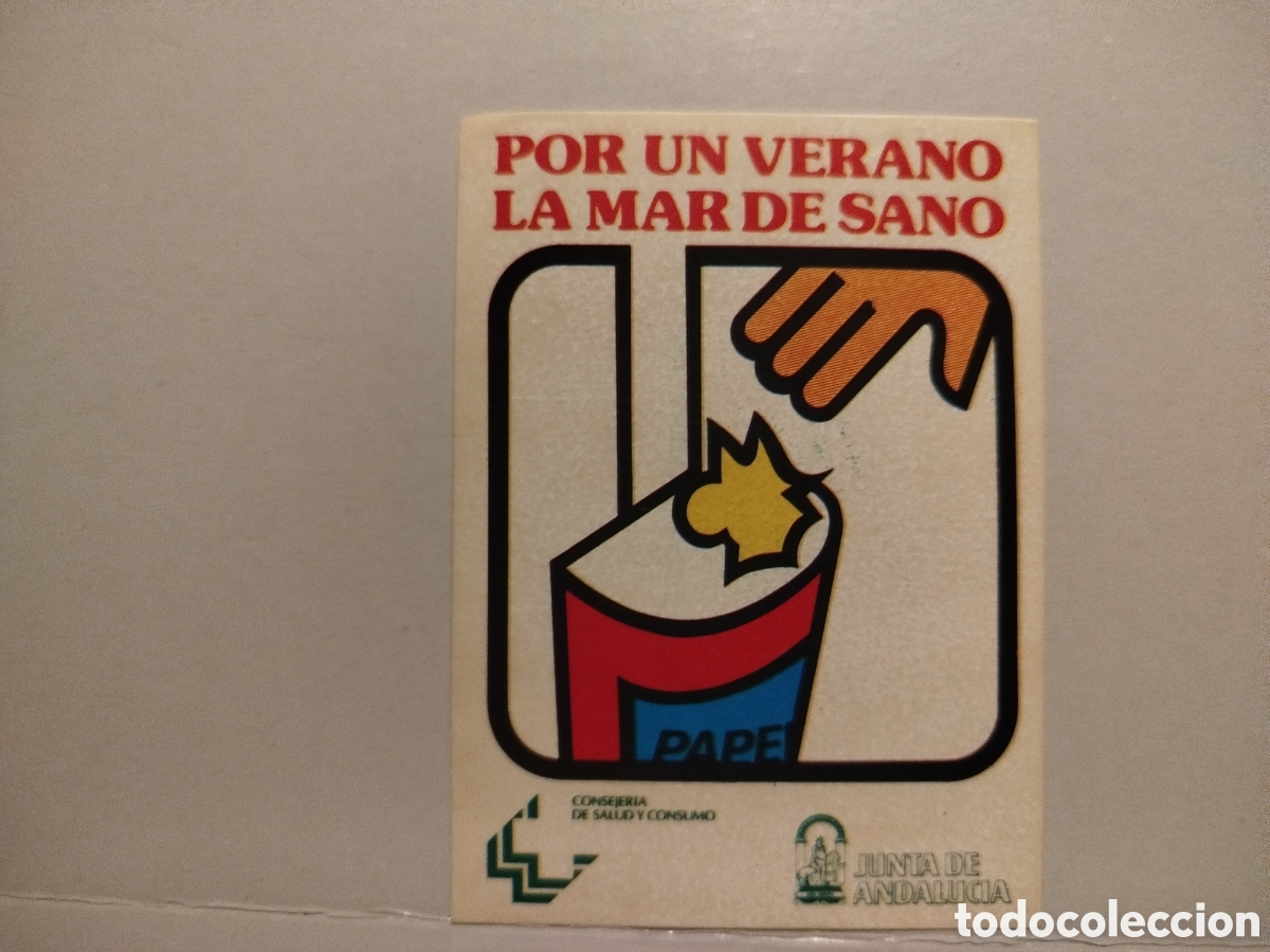 Pegatinas de colecci&oacute;n: Pegatina Andaluc&iacute;a natura verano sano