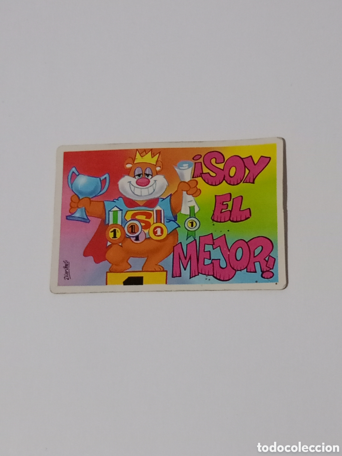 Autocollants de collection: Peguitarjetas II bollycao Soy el mejor vintage a&ntilde;os 80