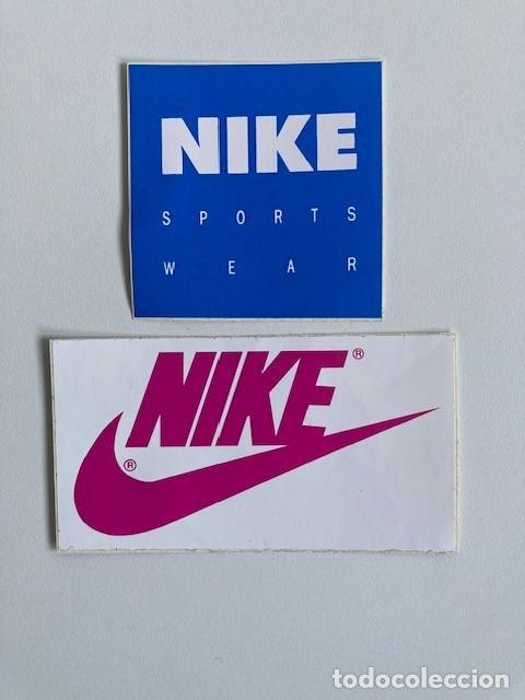 Sammlung von Aufklebern: LOTE 2 PEGATINAS NIKE ANTIGUAS