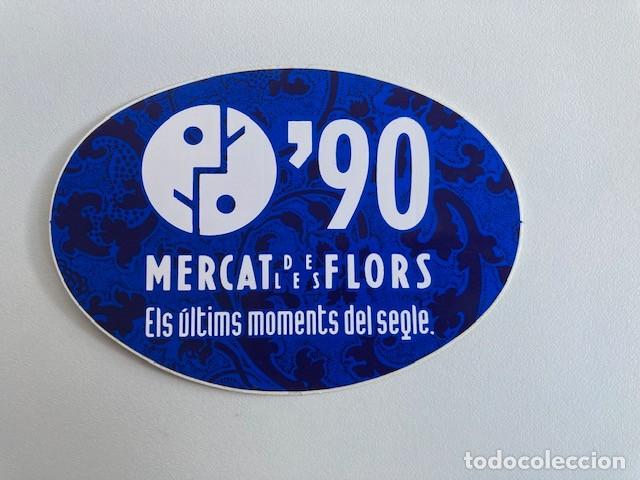 Sammlung von Aufklebern: PEGATINA MERCAT DE LES FLORS