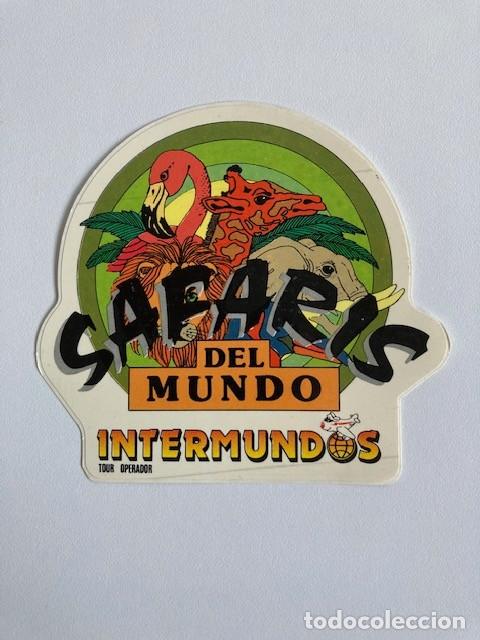 Sammlung von Aufklebern: PEGATINA SAFARIS DEL MUNDO - INTERMUNDOS