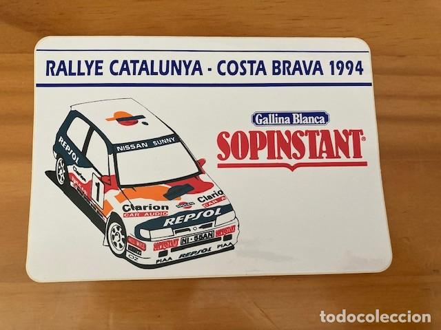 Sammlung von Aufklebern: PEGATINA RALLYE CATALUNYA - COSTA BRAVA 1994 SOPINSTANT