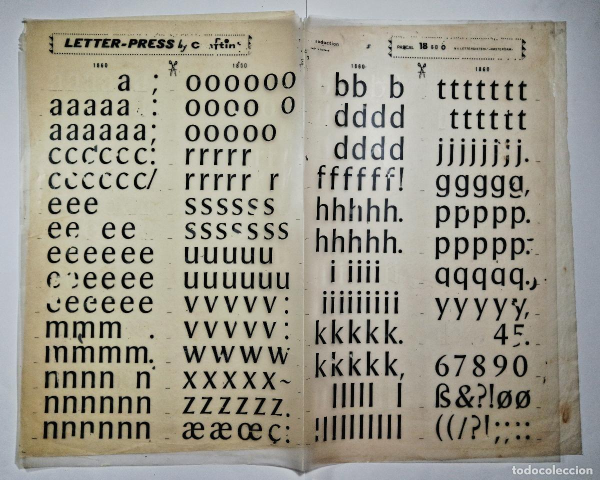 Pegatinas de colecci&oacute;n: Letter-press Crafting 12mm - Foto 2