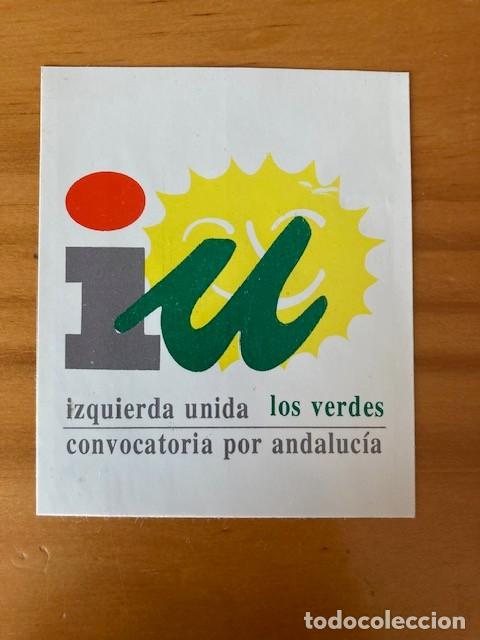 Collection stickers: PEGATINA IZQUIERDA UNIDA LOS VERDES - ANDALUCIA