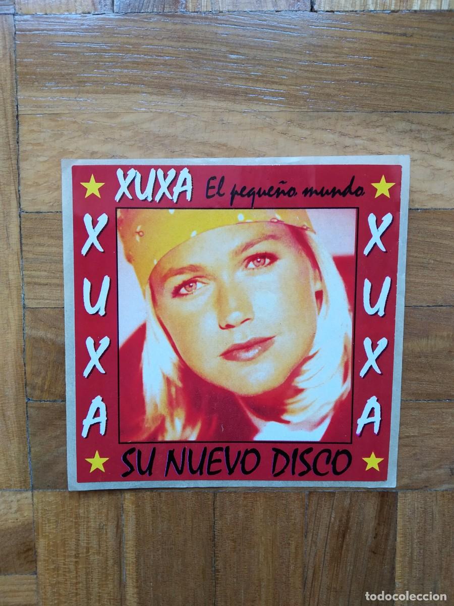 Collection stickers: PEGATINA XUXA EL PEQUE&Ntilde;O MUNDO - SU NUEVO DISCO SIN PEGAR