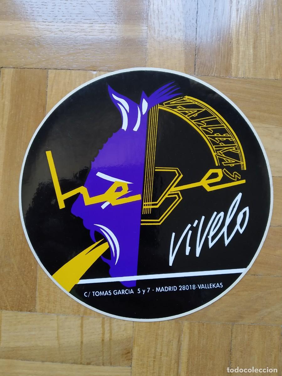 Sammlung von Aufklebern: PEGATINA DISCOTECA HEBE VALLEKAS MADRID SALA DE MUSICA HEAVY ROCK SIN PEGAR