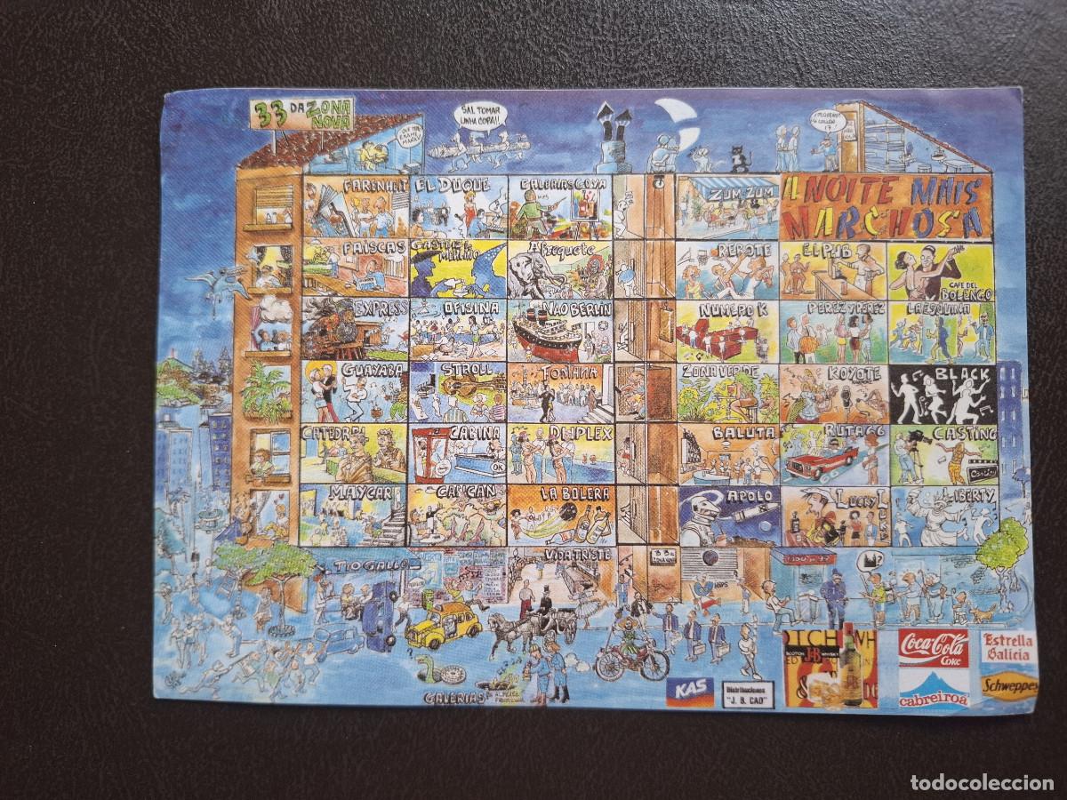 Autocollants de collection: Pegatina hosteler&iacute;a pubs discotecas Zona Nova Santiago Galicia Galiza