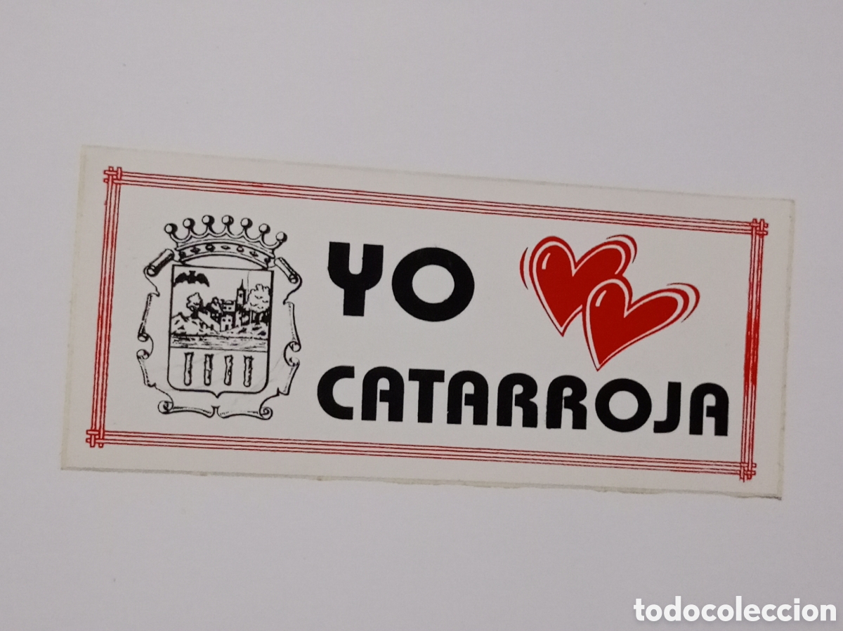 Collection stickers: Pegatina Yo amo Catarroja