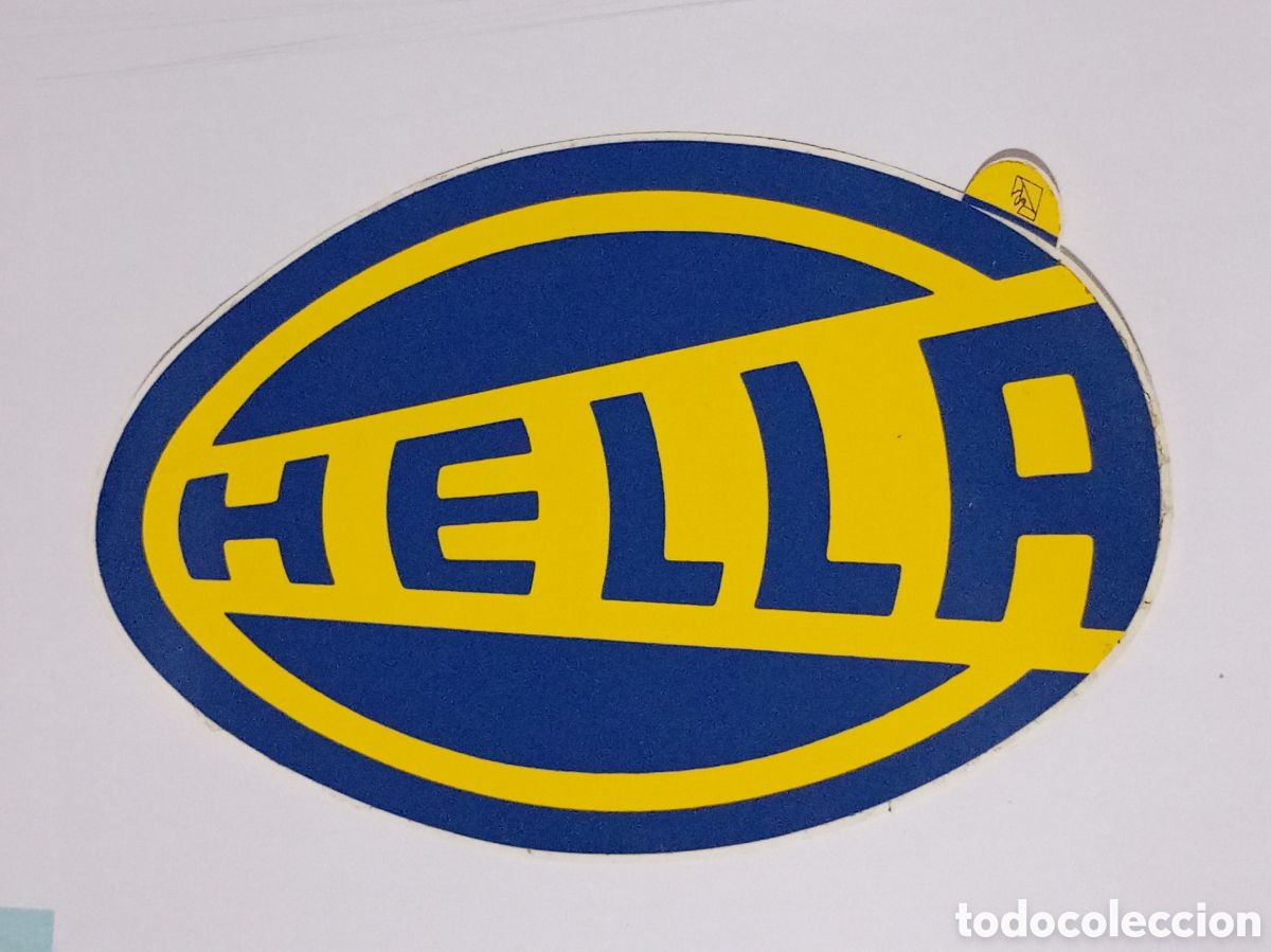 Autocolantes de cole&ccedil;&atilde;o: Gran pegatina marca Hella automoci&oacute;n