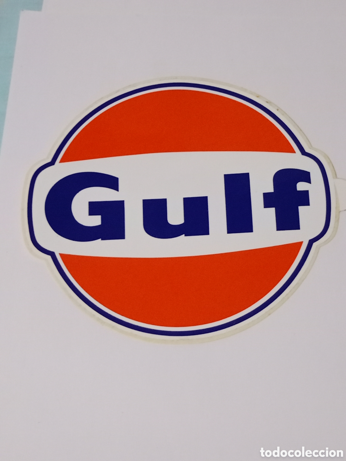 Adesivi di collezione: Gran pegatina marca Gulf