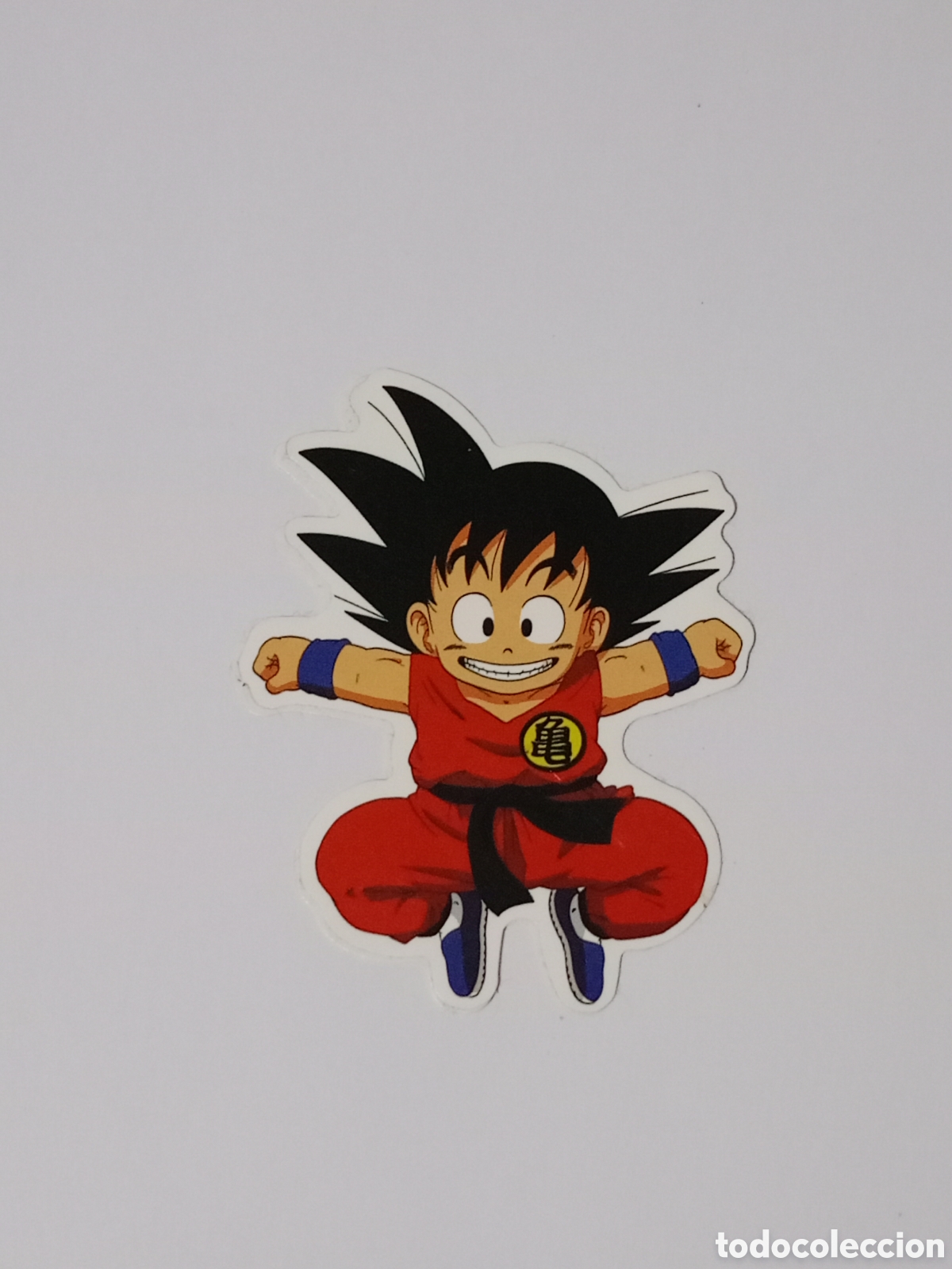 Adesivi di collezione: Pegatinas Drag&oacute;n Ball Pegatina del Joven Goku Sonriendo