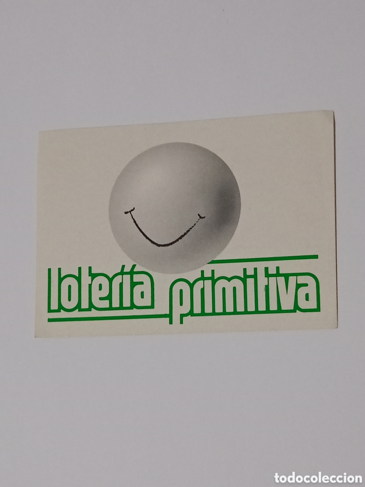 Sammlung von Aufklebern: PEGATINA - ADHESIVO - STICKER - LOTER&Iacute;A PRIMITIVA - 7 X 10 CM