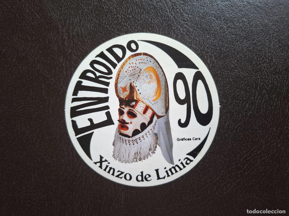 Pegatinas de colecci&oacute;n: Pegatina Carnavales Entroido Xinzo de Limia Galicia Galiza 1990