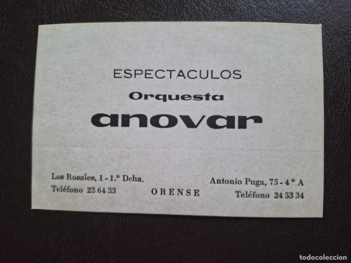 Autocolantes de cole&ccedil;&atilde;o: Pegatina m&uacute;sica Orquesta Anovar Orense Ourense Galicia Galiza