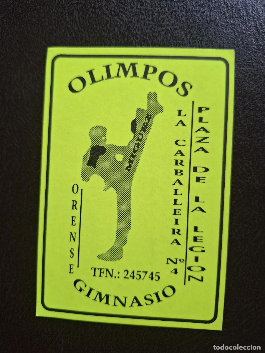 Pegatinas de colecci&oacute;n: Pegatina deportes Gimnasio Olimpos Orense Ourense Galicia Galiza
