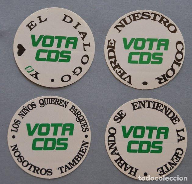 Pegatinas de colecci&oacute;n: PEGATINAS DEL CDS (CENTRO DEMOCRATICO SOCIAL)