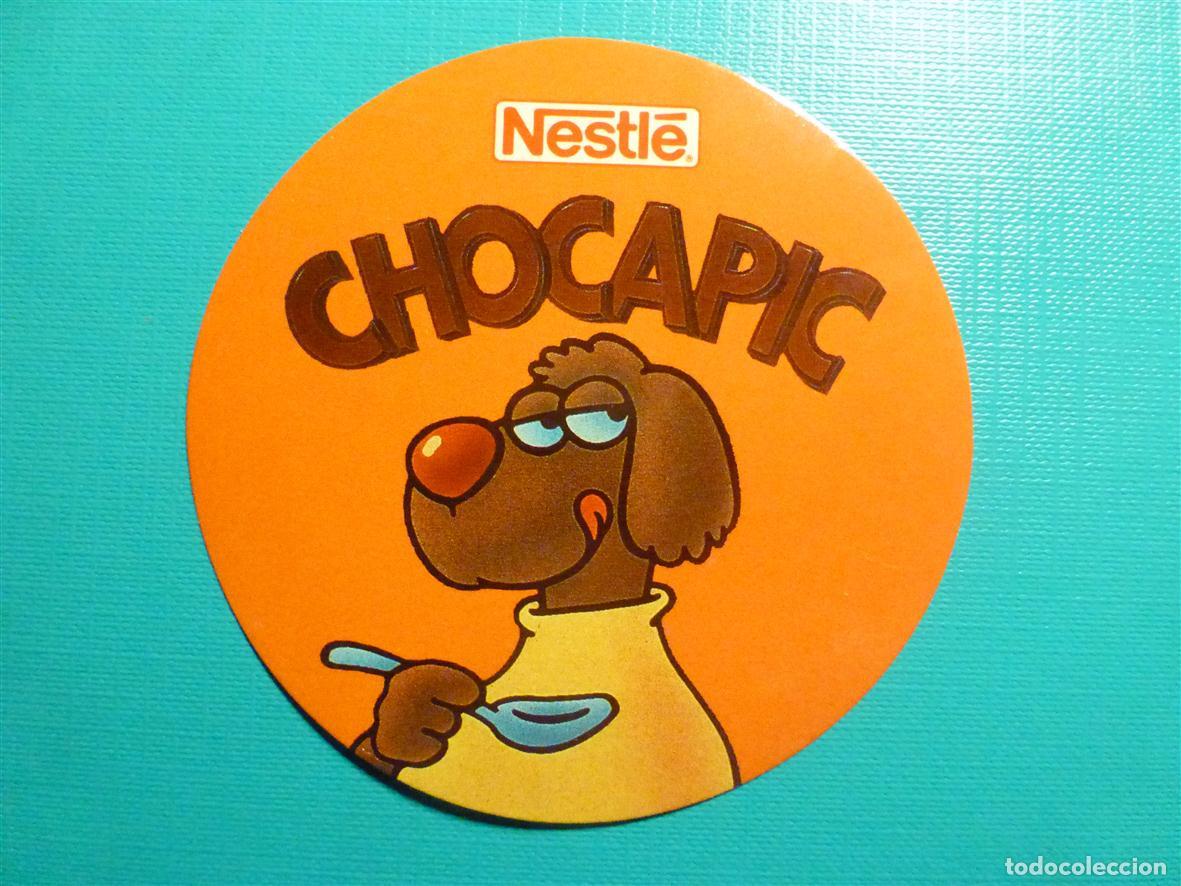 Sammlung von Aufklebern: Pegatina Adhesiva Tiendas Chucherias y Golosinas - Nestl&eacute; Chocapic - A&ntilde;os 80&acute;s - 8 cm.