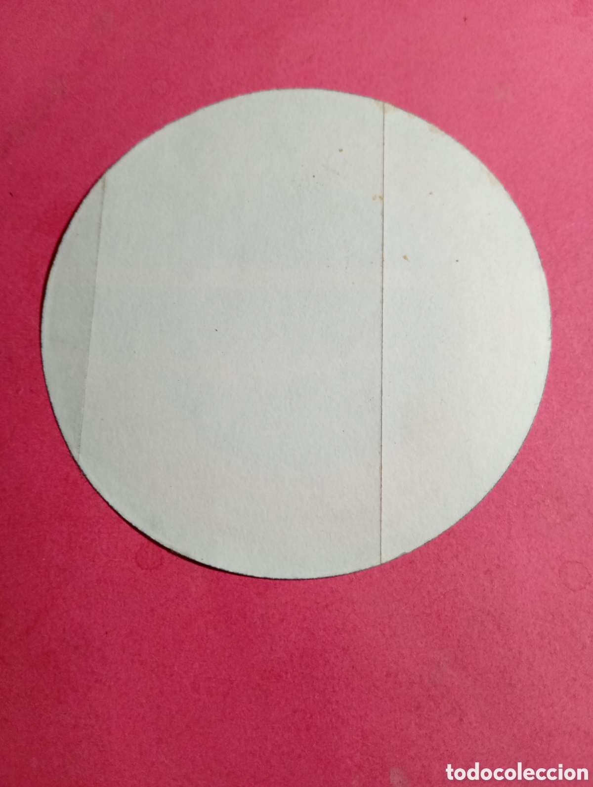 Pegatinas de colecci&oacute;n: MANLLEU 1983 PEGATINA CIRCULAR - Foto 2