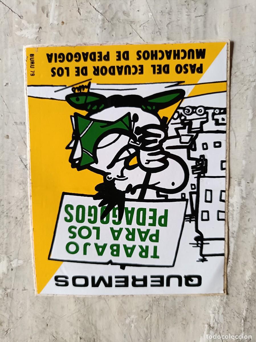 Sammlung von Aufklebern: PEGATINA POL&Iacute;TICA A&Ntilde;OS 80-90