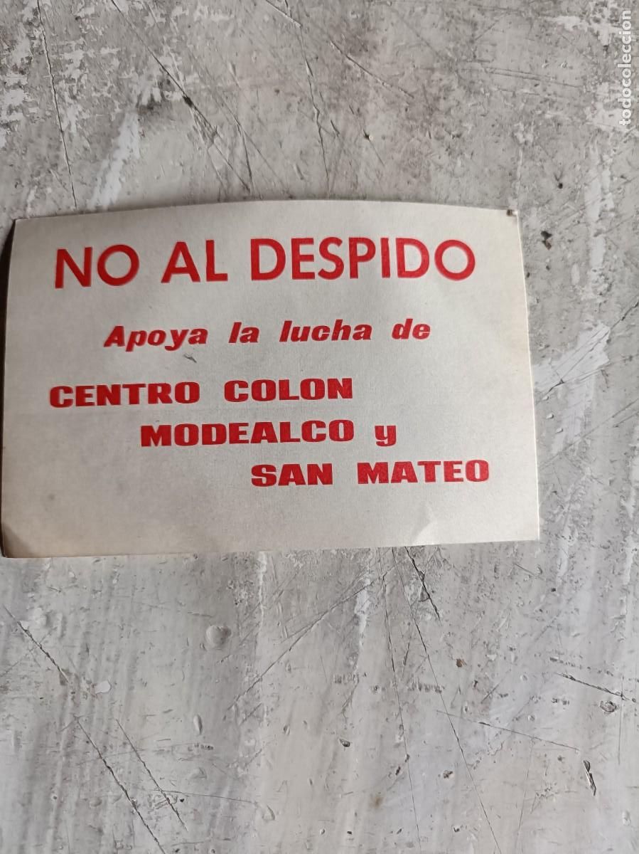 Autocollants de collection: PEGATINA POL&Iacute;TICA A&Ntilde;OS 80-90