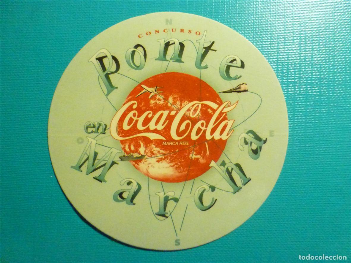 Pegatinas de colecci&oacute;n: Pegatina - Adhesivo - Sticker - Coca-Cola - Concurso ponte en marcha - 8 cm.