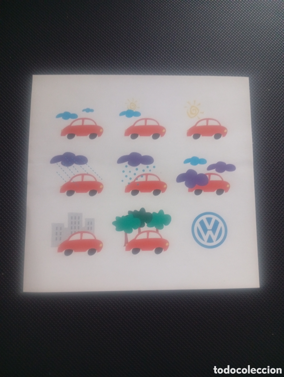 Autocolantes de cole&ccedil;&atilde;o: PEGATINA ADHESIVO Volkswagen coche car autom&oacute;vil veh&iacute;culo VINTAGE A&Ntilde;OS 90
