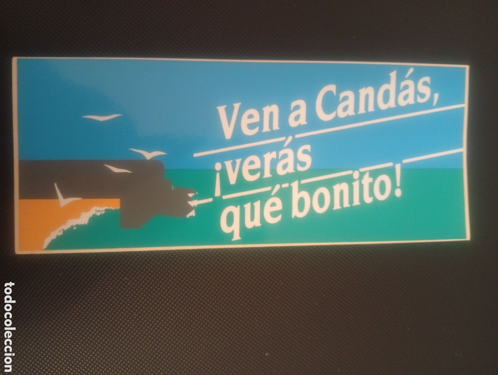 Pegatinas de colecci&oacute;n: PEGATINA VEN A CAND&Aacute;S ASTURIAS VERAS QUE BONITO !