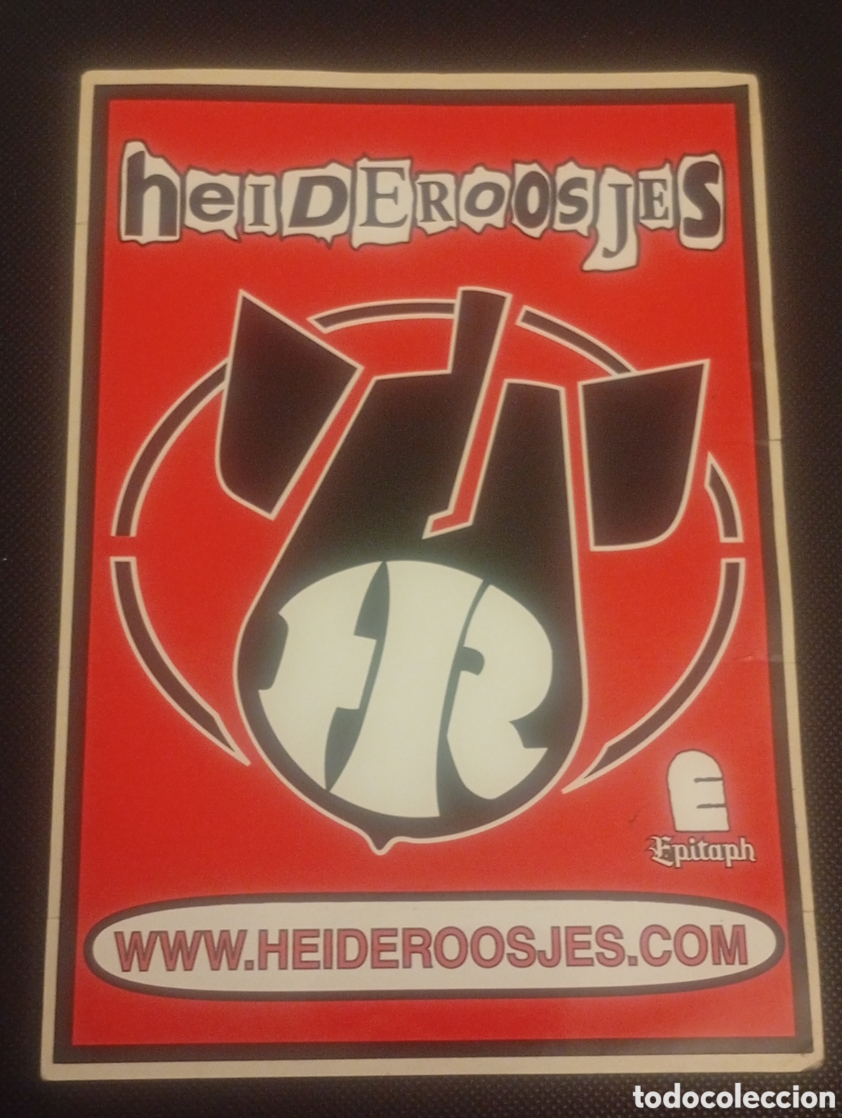 Pegatinas de colecci&oacute;n: PEGATINA ADHESIVO HEIDEROOSJES EPITAPH PUNK ROCK