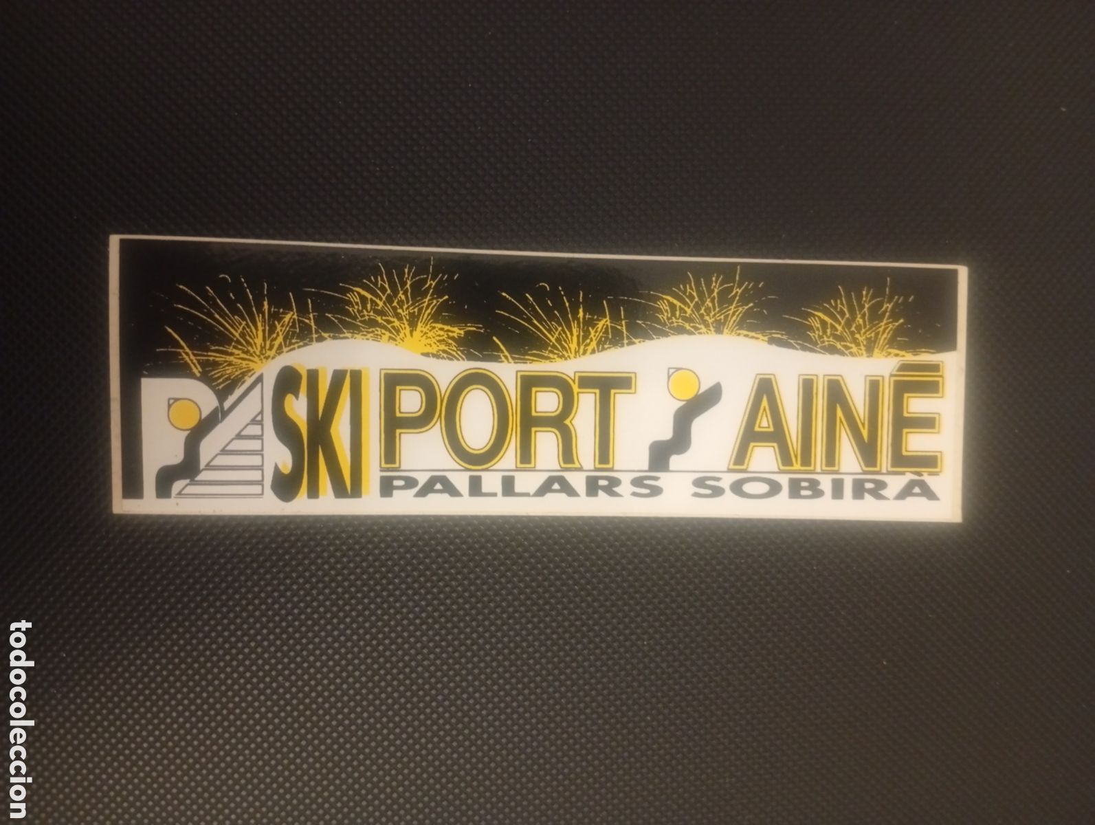 Pegatinas de colecci&oacute;n: PEGATINA ADHESIVO SKI PORT AINE PALLARS SOBIRA
