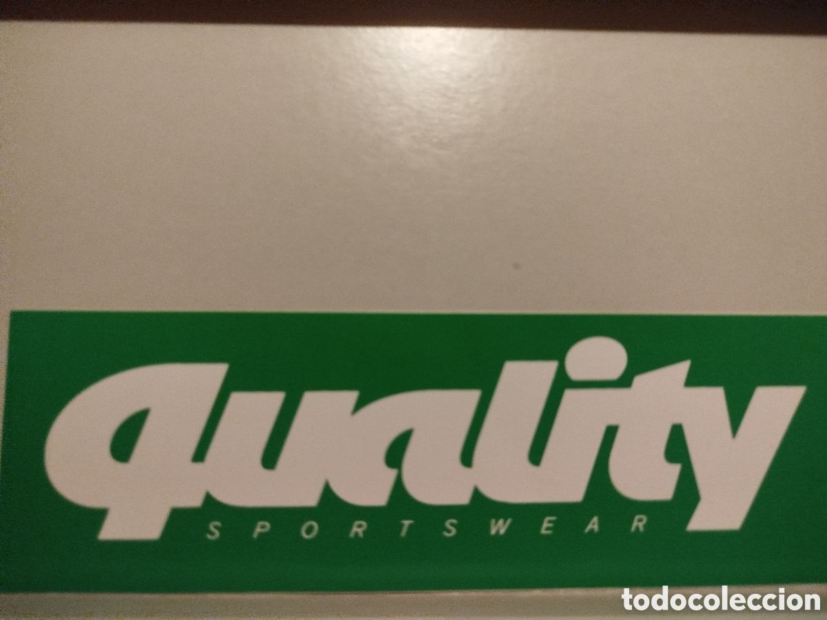 Pegatinas de colecci&oacute;n: Pegatina quality Sportswear