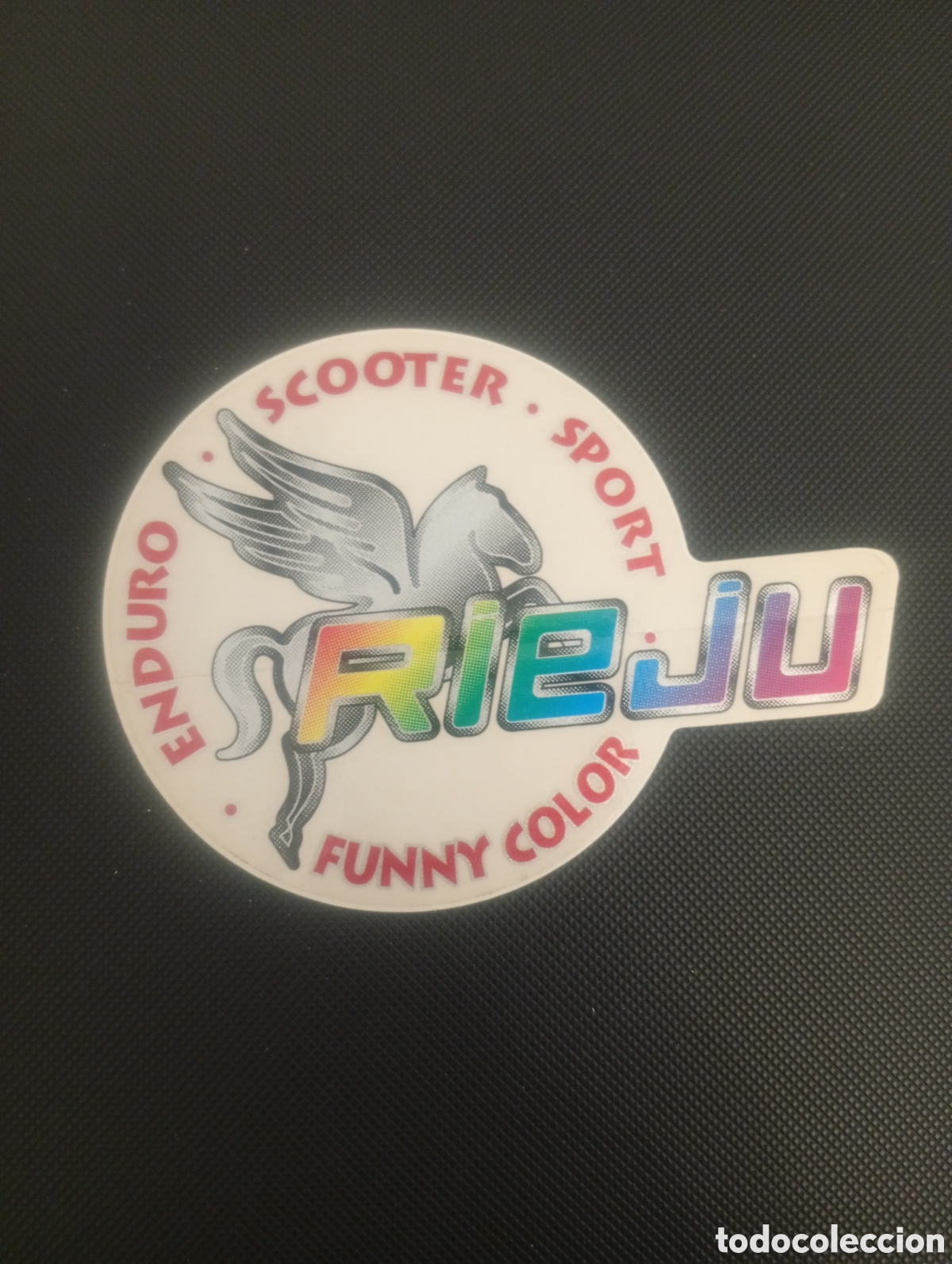 Sammlung von Aufklebern: PEGATINA ADHESIVO RIEJU ENDURO SCOOTER SPORT FUNNY COLOR MOTO MOTOCICLETA