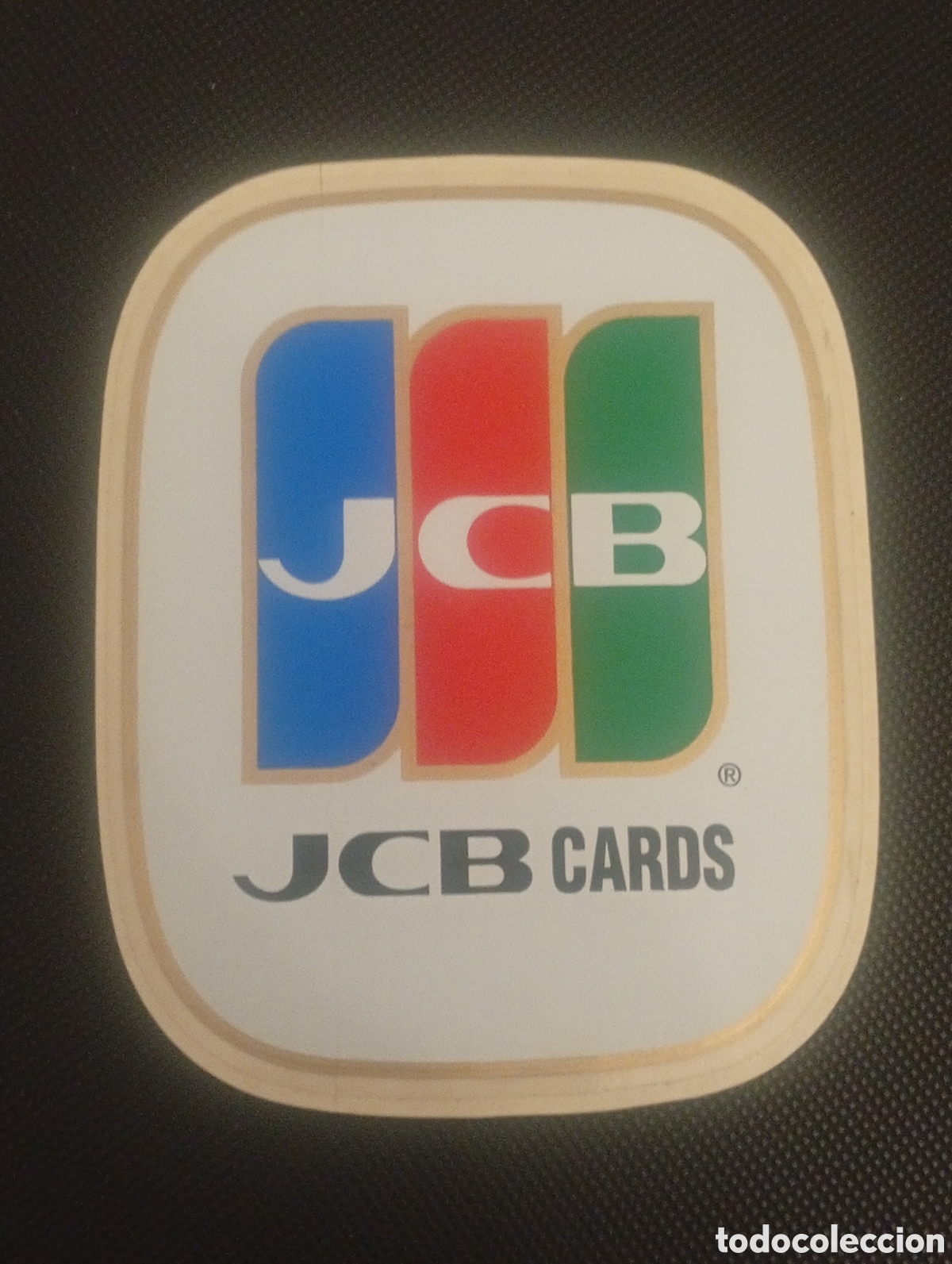 Pegatinas de colecci&oacute;n: PEGATINA ADHESIVO JCB CARDS
