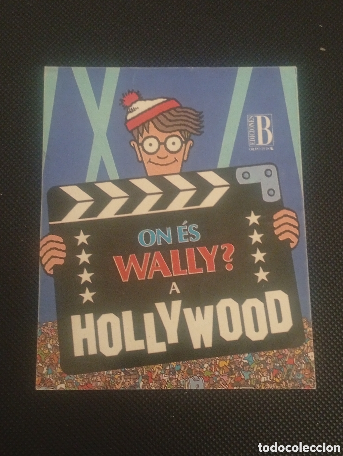 Pegatinas de colecci&oacute;n: PEGATINA ADHESIVO ON ES WALLY A HOLLYWOOD DONDE ESTA - CATALAN PEGATA COMIC