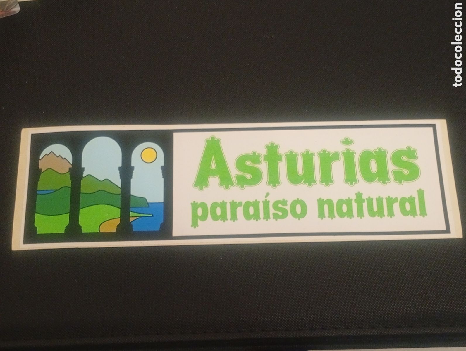Pegatinas de colecci&oacute;n: PEGATINA ADHESIVO ASTURIAS PARAISO NATURAL