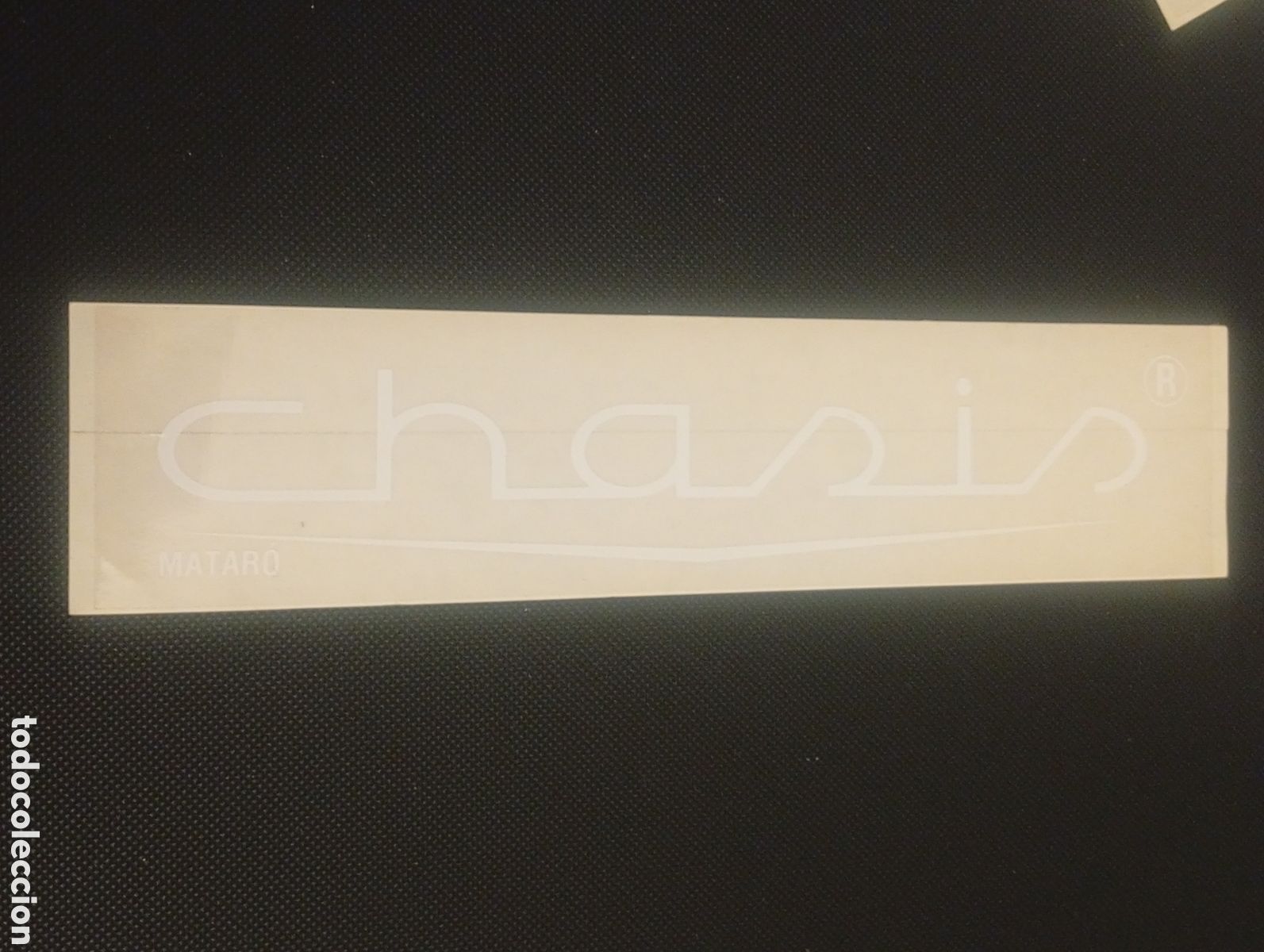 Pegatinas de colecci&oacute;n: PEGATINA ADHESIVO CHASIS MATARO DISCO DISCOTECAS