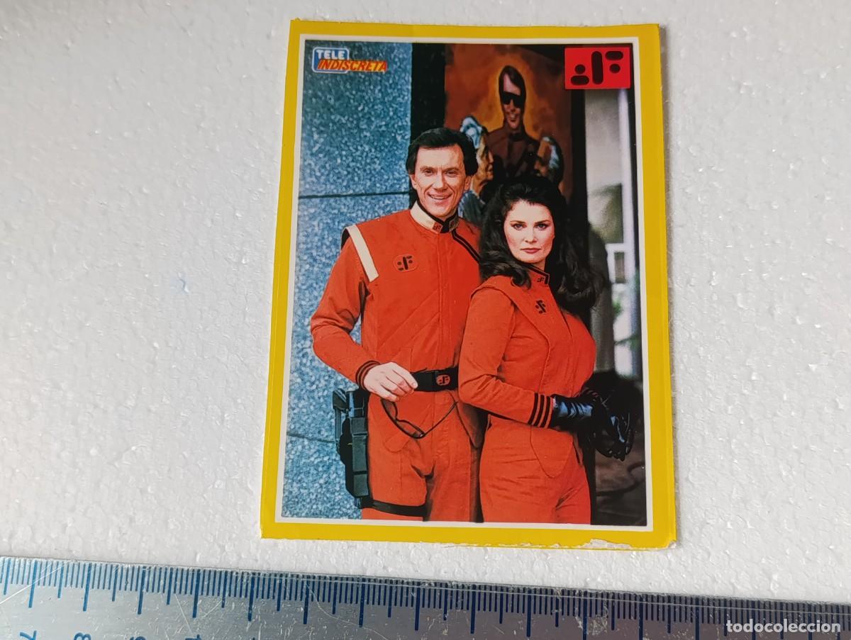 Pegatinas de colecci&oacute;n: PEGATINA - SERIE V LOS VISITANTES - TELE INDISCRETA A&Ntilde;OS 80