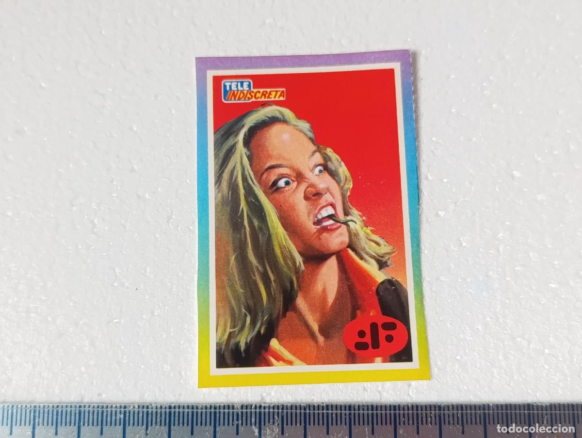 Adesivi di collezione: PEGATINA - SERIE V LOS VISITANTES - TELE INDISCRETA A&Ntilde;OS 80