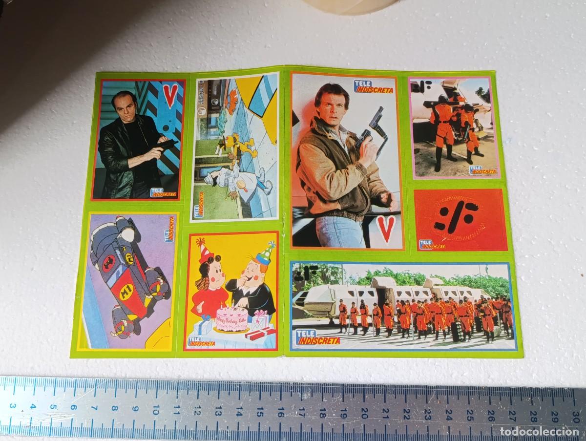 Pegatinas de colecci&oacute;n: PEGATINA - MIX - INSPECTOR GADGET - CV LOS VISITANTES - TELE INDISCRETA A&Ntilde;OS 80