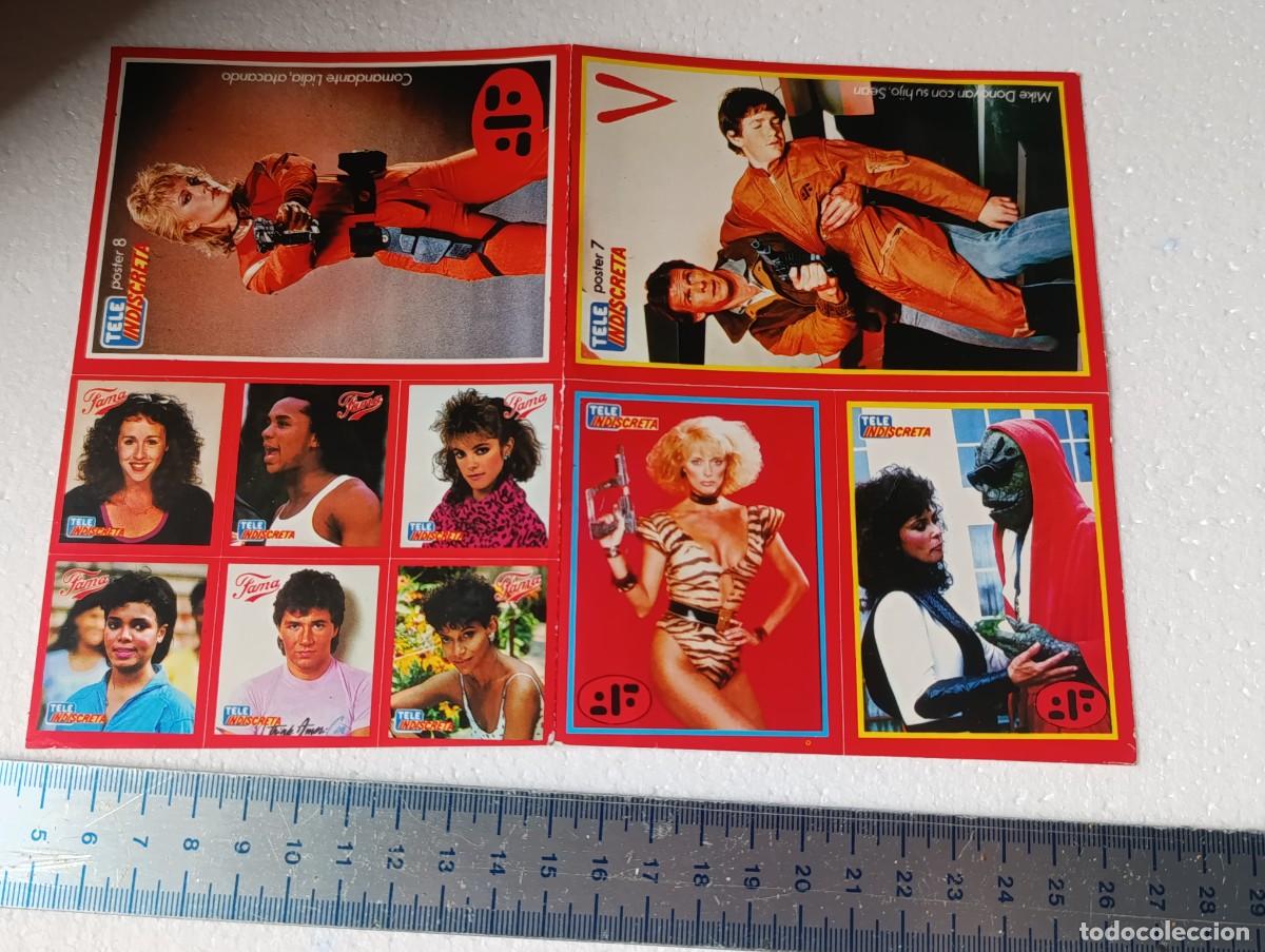 Pegatinas de colecci&oacute;n: PEGATINA - MIX - - V LOS VISITANTES - TELE INDISCRETA A&Ntilde;OS 80