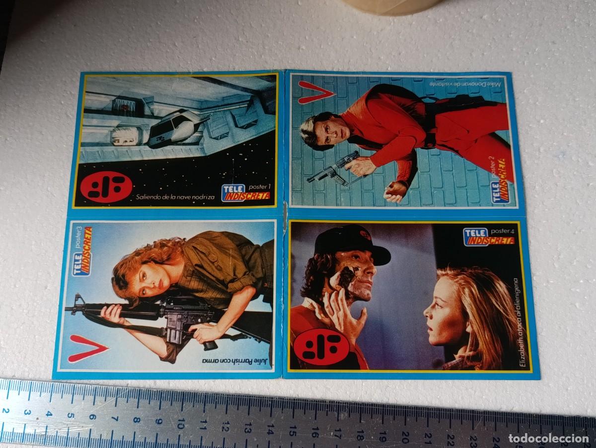 Pegatinas de colecci&oacute;n: PEGATINA - MIX - - V LOS VISITANTES - TELE INDISCRETA A&Ntilde;OS 80