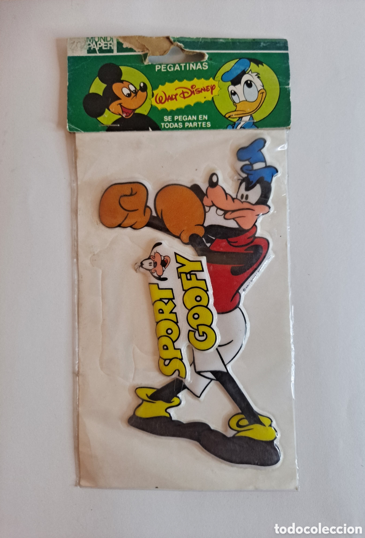 Autocollants de collection: PEGATINA SPORT GOOFY. WALT DISNEY. NUEVA. MUNDI PAPER. ADHESIVO.