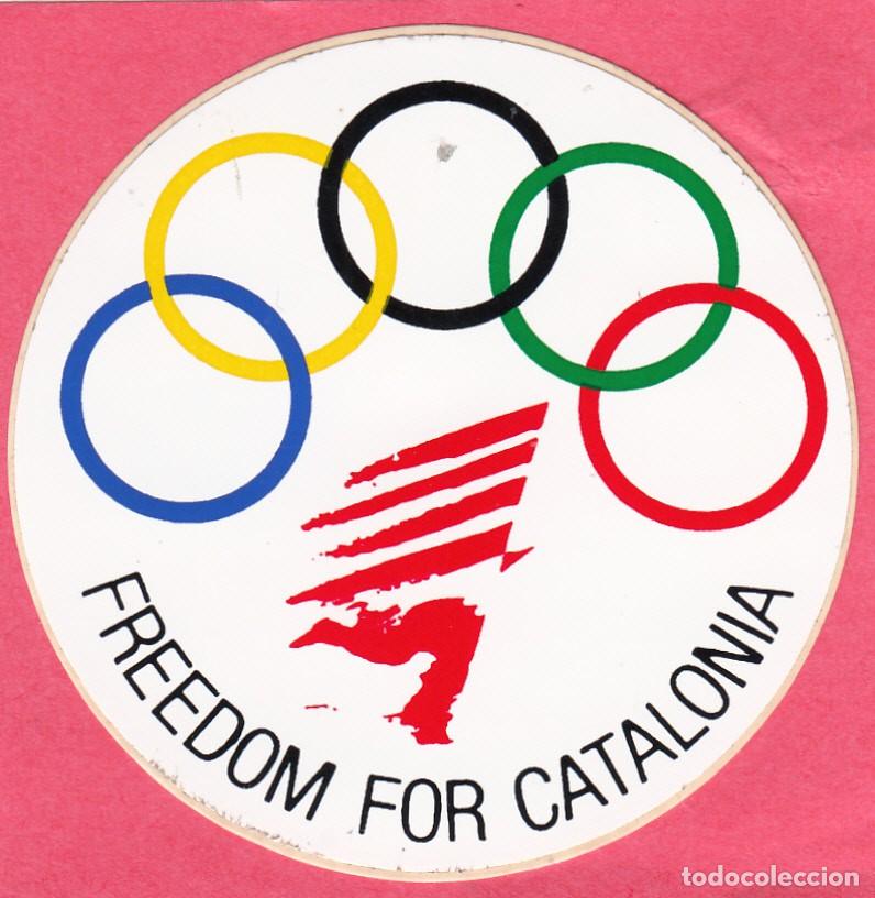 Pegatinas de colecci&oacute;n: ADHESIVO POL&Iacute;TICO - FREDOM FOR CATALONIA
