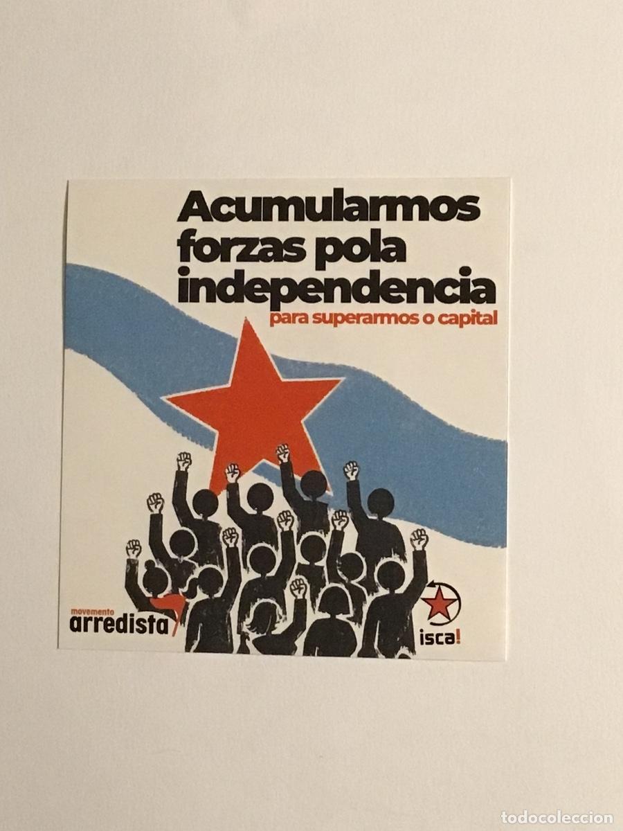 Pegatinas de colecci&oacute;n: Pegatina politica comunista