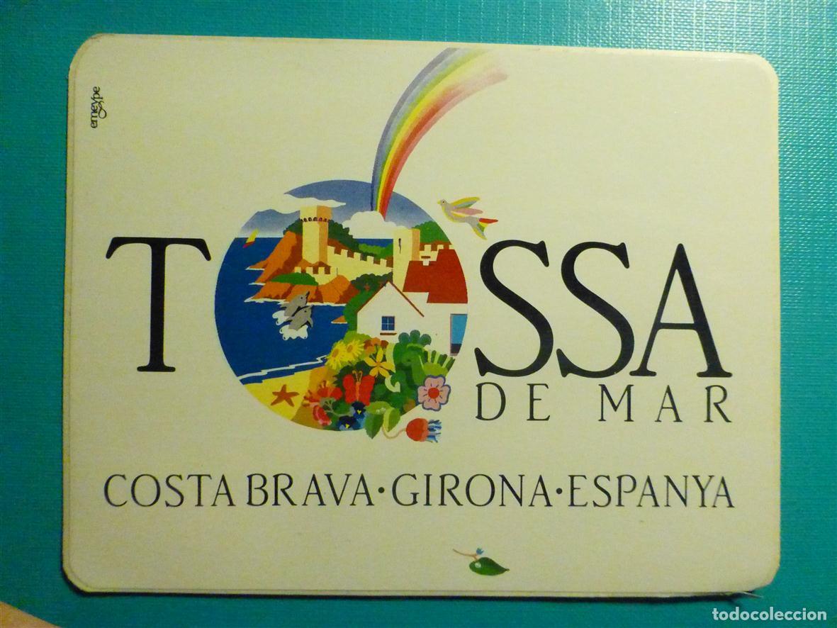 Pegatinas de colecci&oacute;n: Pegatina Adhesiva - Localidad - Tossa de Mar - Girona - Gerona - 13 x 10 cm.