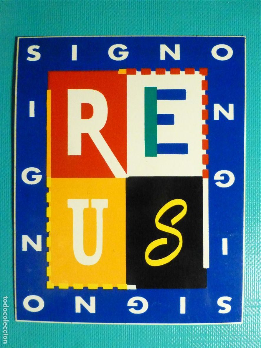 Pegatinas de colecci&oacute;n: Pegatina - Adhesivo - Localidad - Reus - Tarragona - 6,5 x 8 cm.